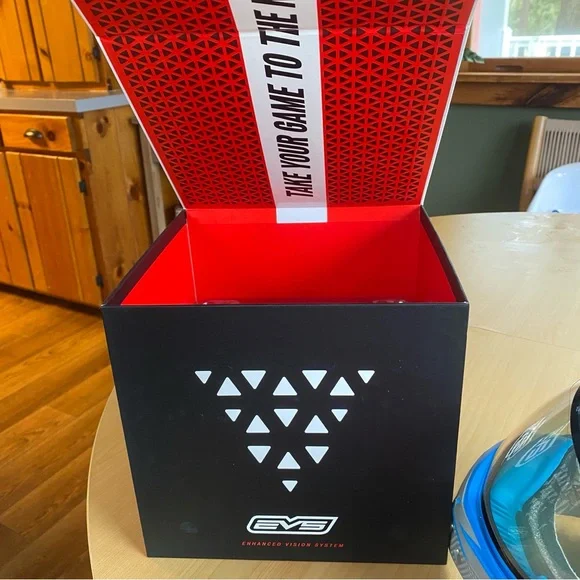 Empire Paintball Mask EVS Gray/Cyan 21664 new - Picture 5 of 10